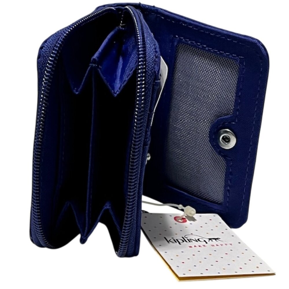 KIPLING Cobalt Dream Compact Wallet NWT - Picture 12 of 15
